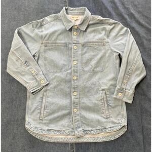 Madewell Mens's Small Oversized Barn Jacket Denim Cottage Cabin Core